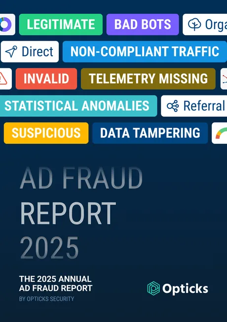 Opticks Ad Fraud Report 2025 cover